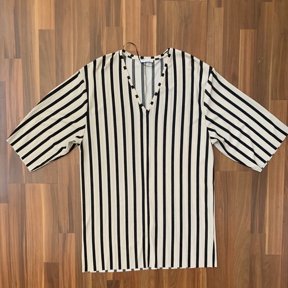 Zara Dresses & Skirts - Zara striped trafaluc dress
